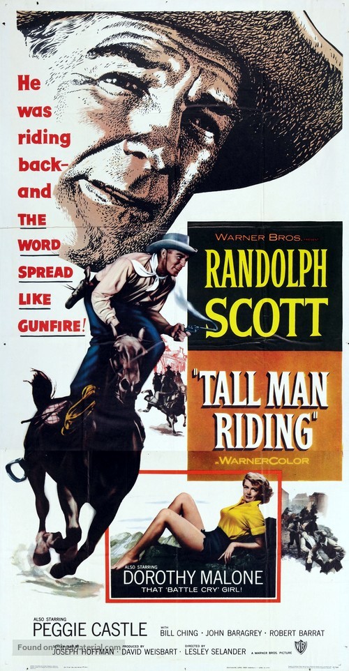 Tall Man Riding - Movie Poster