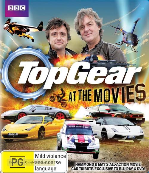 Top Gear at the Movies - Australian Blu-Ray movie cover