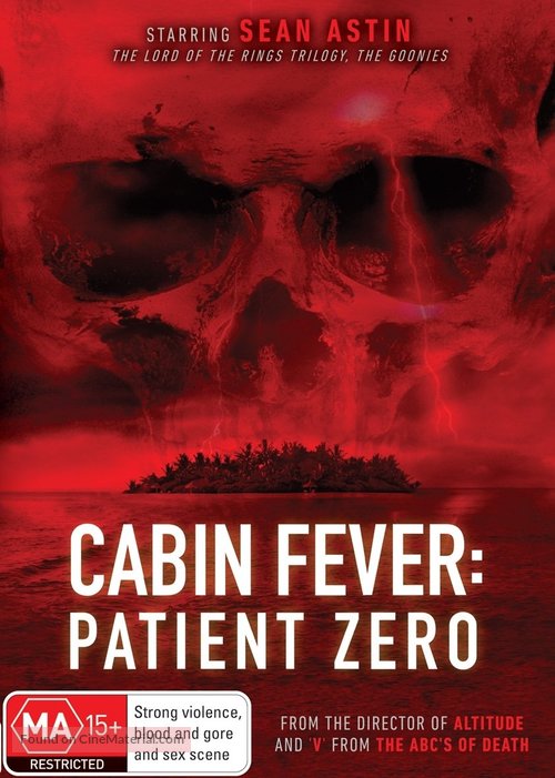 Cabin Fever: Patient Zero - Australian DVD movie cover