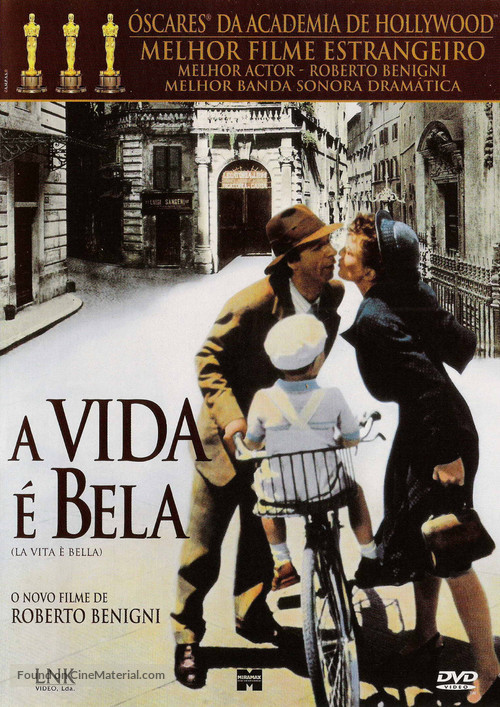 La vita &egrave; bella - Portuguese DVD movie cover