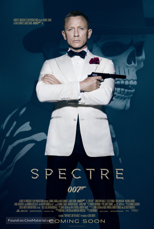 Spectre - British Movie Poster