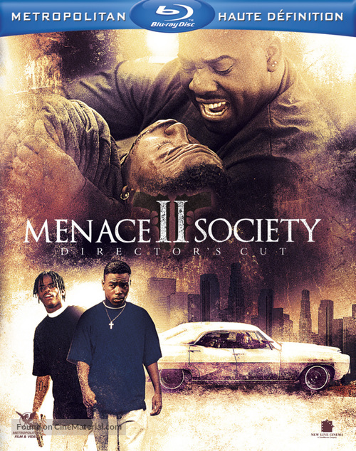 Menace II Society - French Blu-Ray movie cover