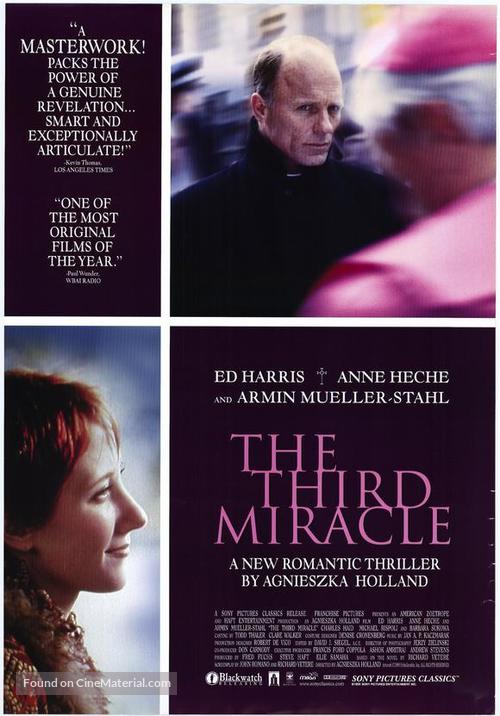 The Third Miracle - Movie Poster