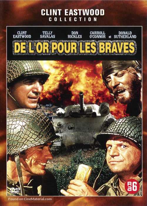 Kelly&#039;s Heroes - Belgian Movie Cover