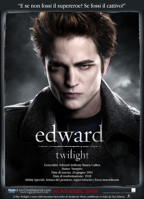 Twilight - Italian Movie Poster