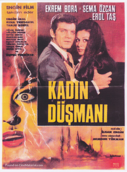 Kadin d&uuml;smani - Turkish Movie Poster
