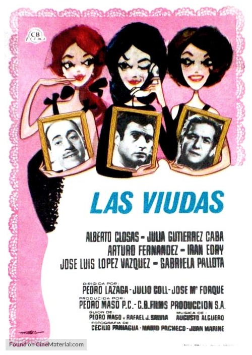 Las viudas - Spanish Movie Poster