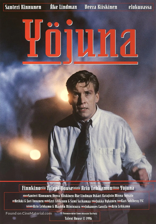 Y&ouml;juna - Finnish Movie Poster