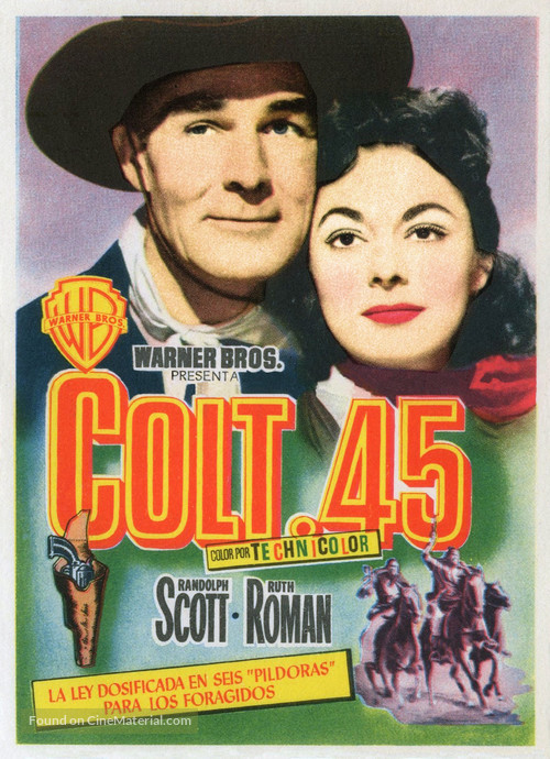 Colt .45 - Spanish Movie Poster