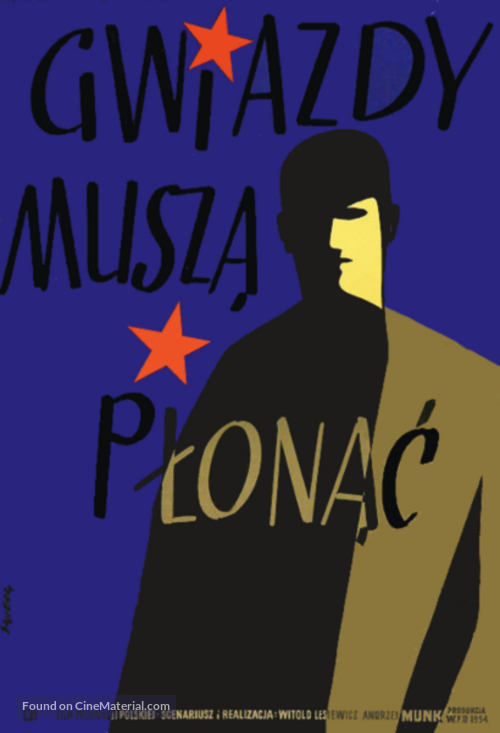 Gwiazdy musza plonac - Polish Movie Poster