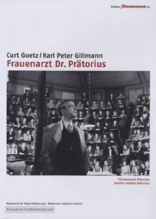 Frauenarzt Dr. Pr&auml;torius - German Movie Cover