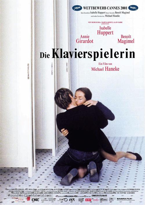 La pianiste - German Movie Poster