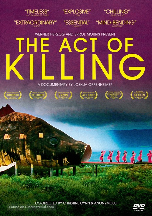 The Act of Killing - DVD movie cover