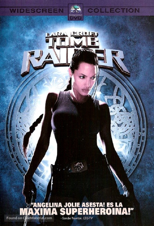 Lara Croft: Tomb Raider - Argentinian DVD movie cover