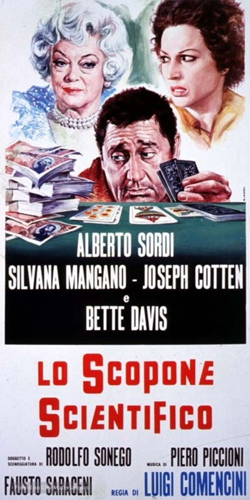 Lo scopone scientifico - Italian Movie Poster