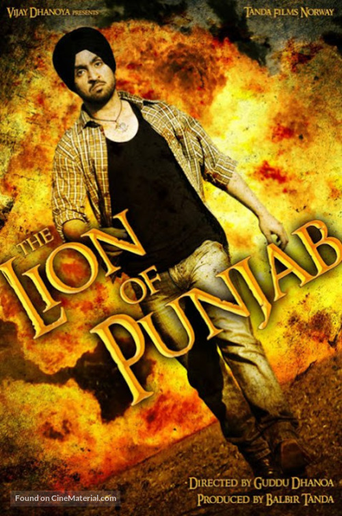 The Lion of Punjab - Indian Movie Poster