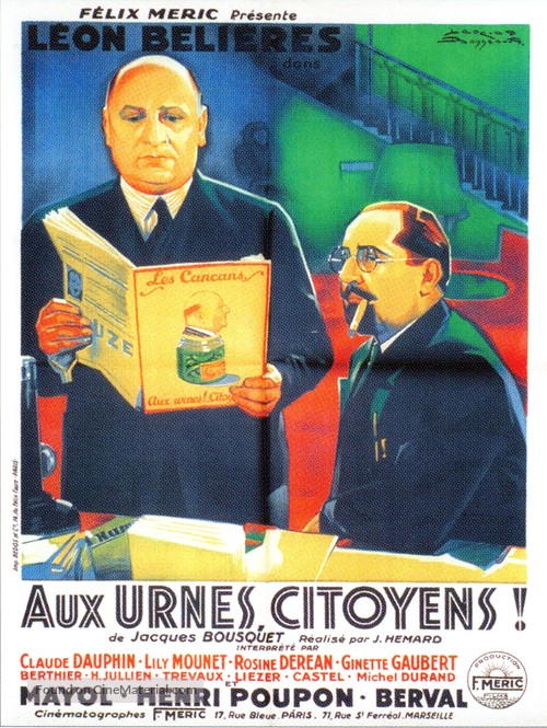 Aux urnes, citoyens! - French Movie Poster
