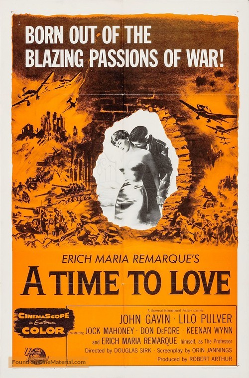 A Time to Love and a Time to Die - Movie Poster