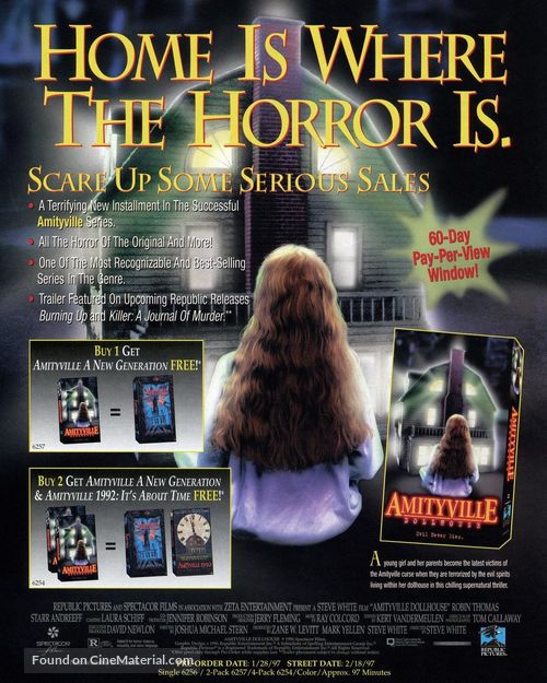 Amityville: Dollhouse - Video release movie poster
