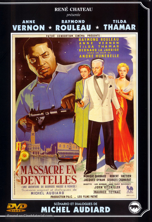 Massacre en dentelles - French DVD movie cover