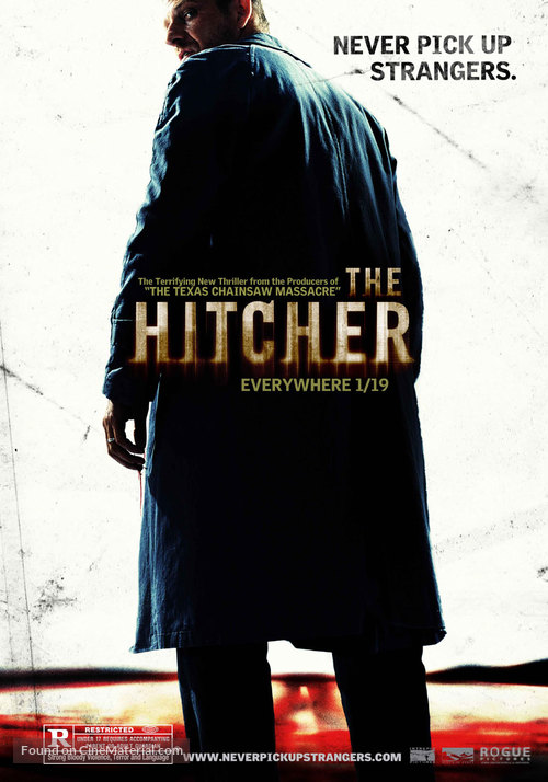 The Hitcher - Theatrical movie poster