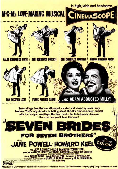 Seven Brides for Seven Brothers - poster