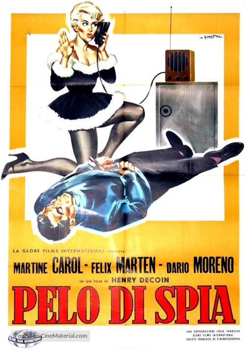 Nathalie, agent secret - Italian Movie Poster