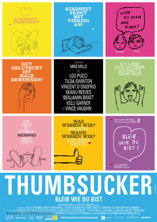 Thumbsucker - German poster