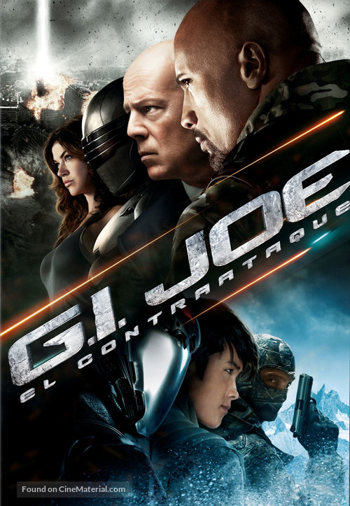 G.I. Joe: Retaliation - Mexican DVD movie cover