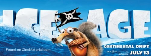 Ice Age: Continental Drift - Movie Poster