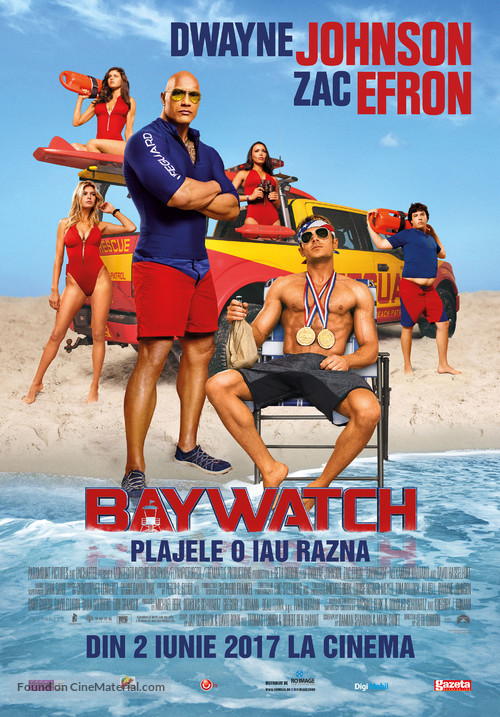 Baywatch - Romanian Movie Poster