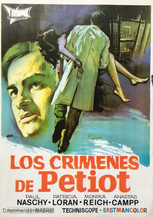 Los cr&iacute;menes de Petiot - Spanish Movie Poster