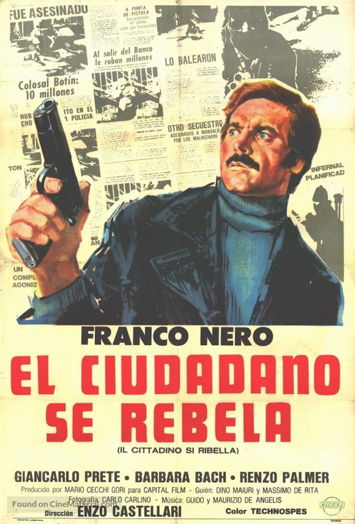Il cittadino si ribella - Spanish Movie Poster