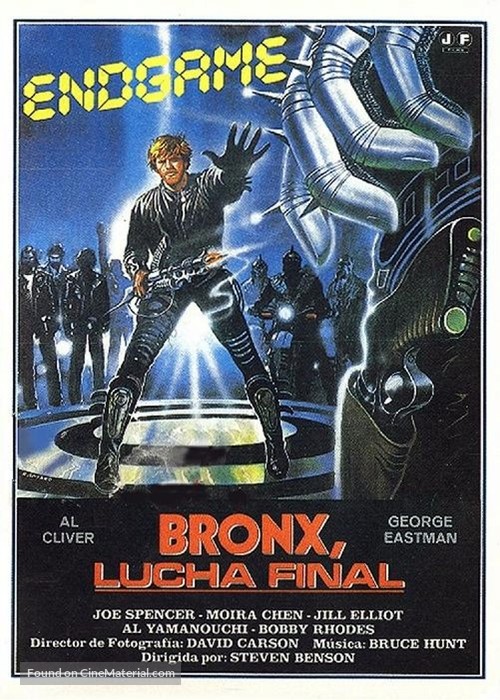 Endgame - Bronx lotta finale - Spanish Movie Poster