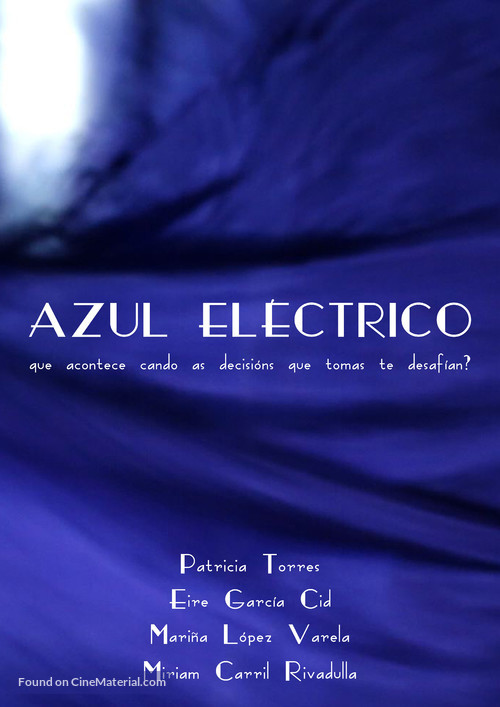 Electric Blue - Spanish Movie Poster