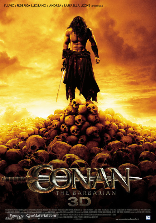 Conan the Barbarian - Italian Movie Poster