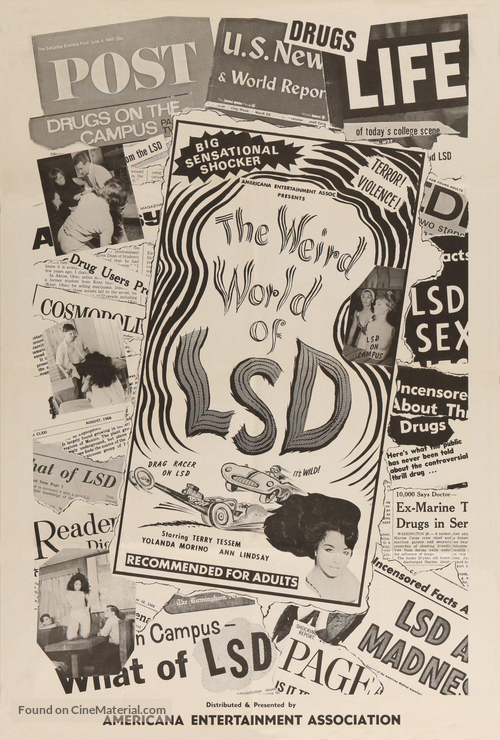 The Weird World of LSD - Movie Poster