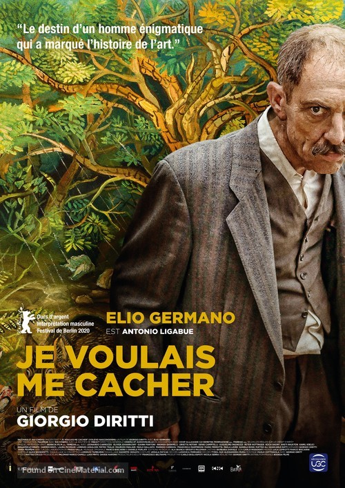 Volevo nascondermi - French Movie Poster