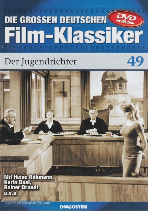 Der Jugendrichter - German DVD movie cover