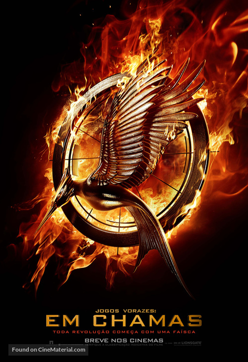 The Hunger Games: Catching Fire - Brazilian Movie Poster