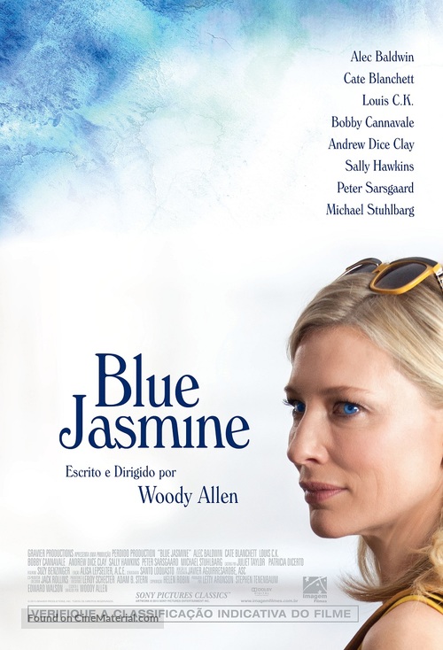 Blue Jasmine - Brazilian Movie Poster