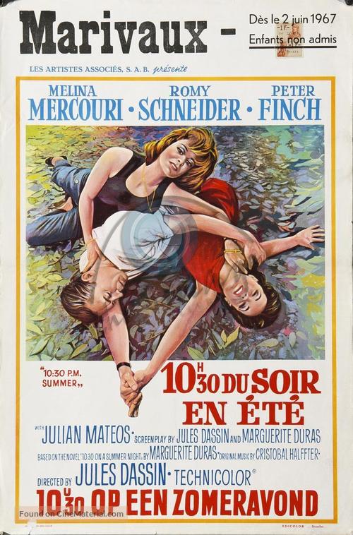 10:30 P.M. Summer - Belgian Movie Poster