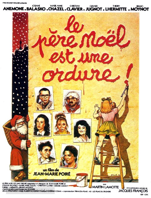 Le p&egrave;re No&euml;l est une ordure - French Movie Poster