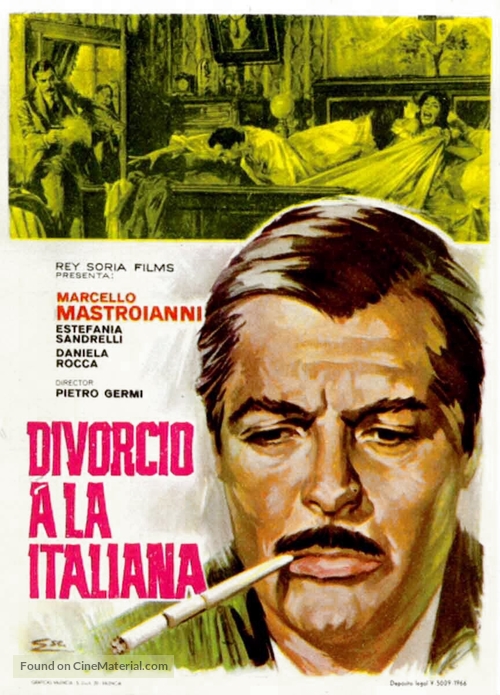 Divorzio all&#039;italiana - Spanish Movie Poster