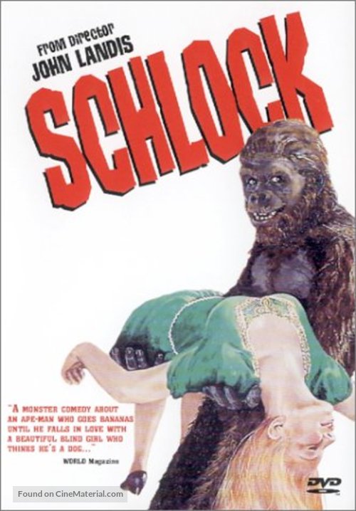 Schlock - DVD movie cover