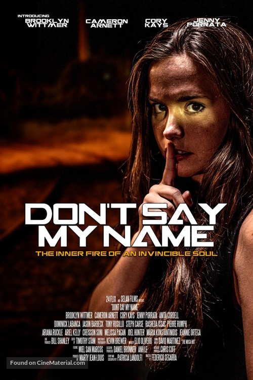 Don&#039;t Say My Name - Movie Poster