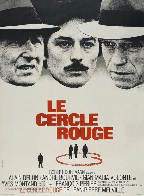 Le cercle rouge - French Movie Poster