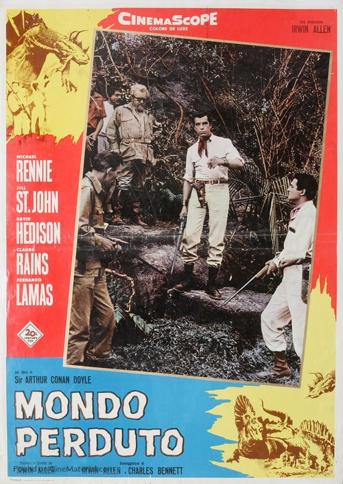 The Lost World - Italian poster