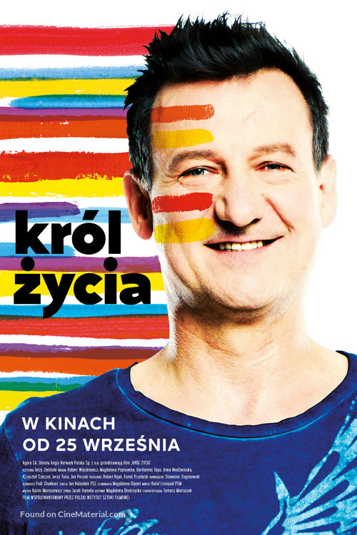 Kr&oacute;l zycia - Polish Movie Poster