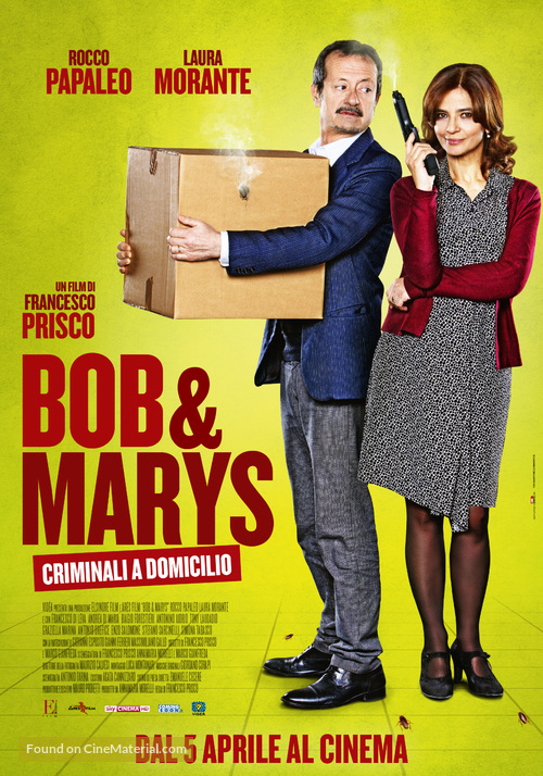 Bob &amp; Marys - Italian Movie Poster